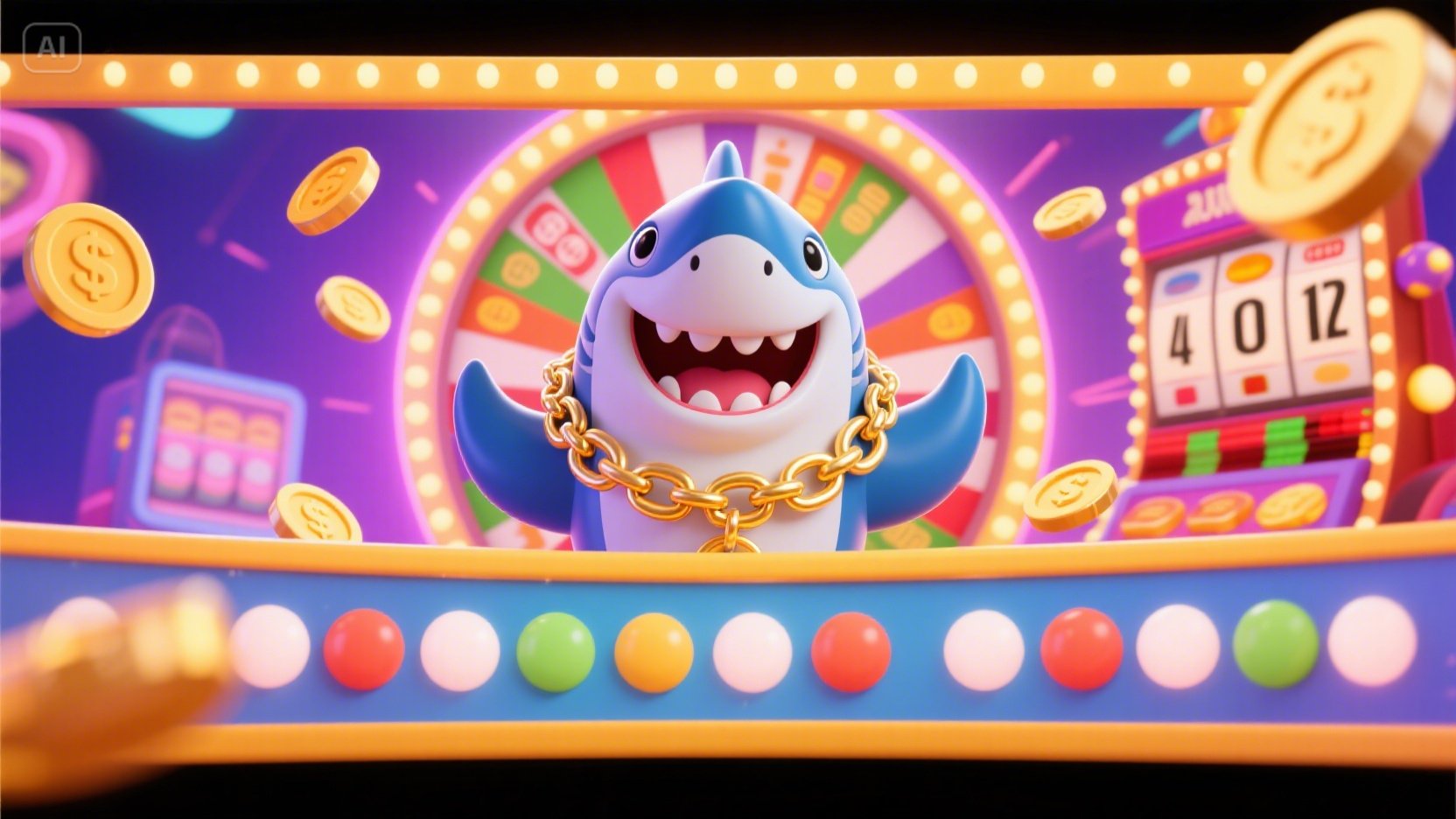 Casino online slot games desktop and mobile interfaces