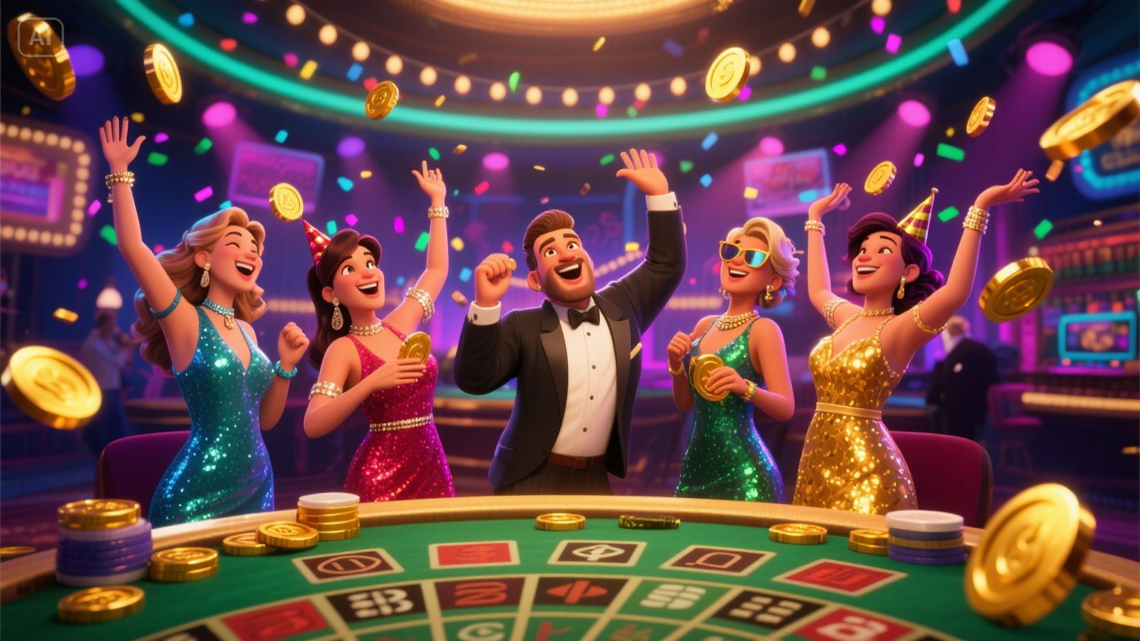 Casino online slot games desktop and mobile interfaces